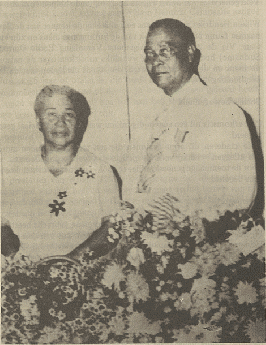 Willem Campagne op zijn zestigste geboortedag met zijn echtgenote Christina Carolina Delchot